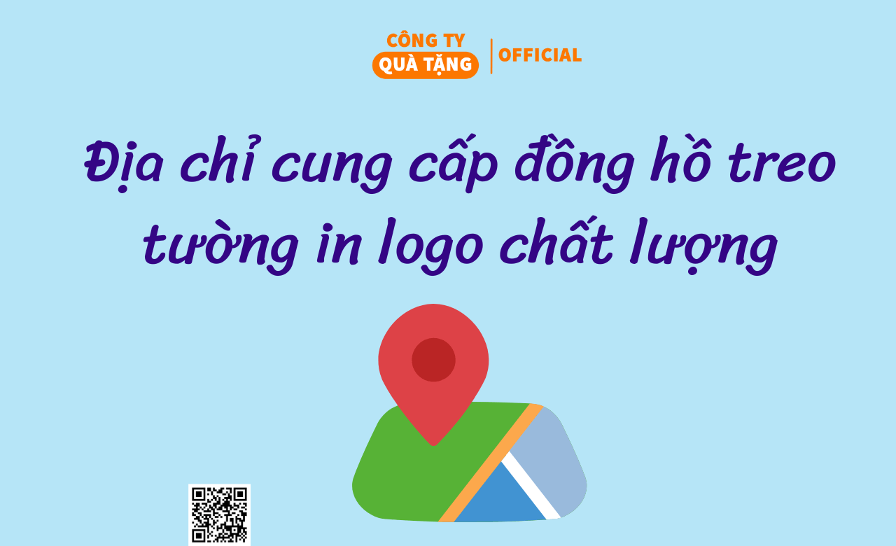 Địa chỉ cung cấp đồng hồ treo tường in logo chất lượng