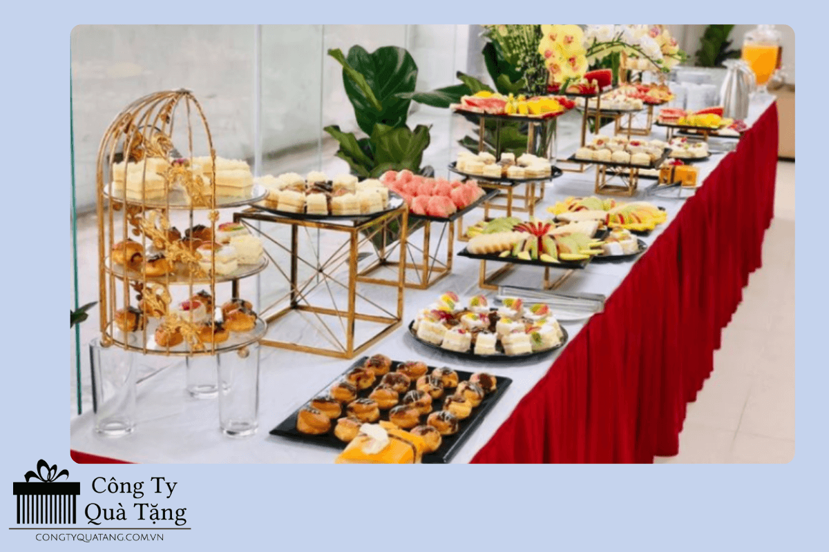 Tiệc liên hoan tri ân đóng góp của nhân viên