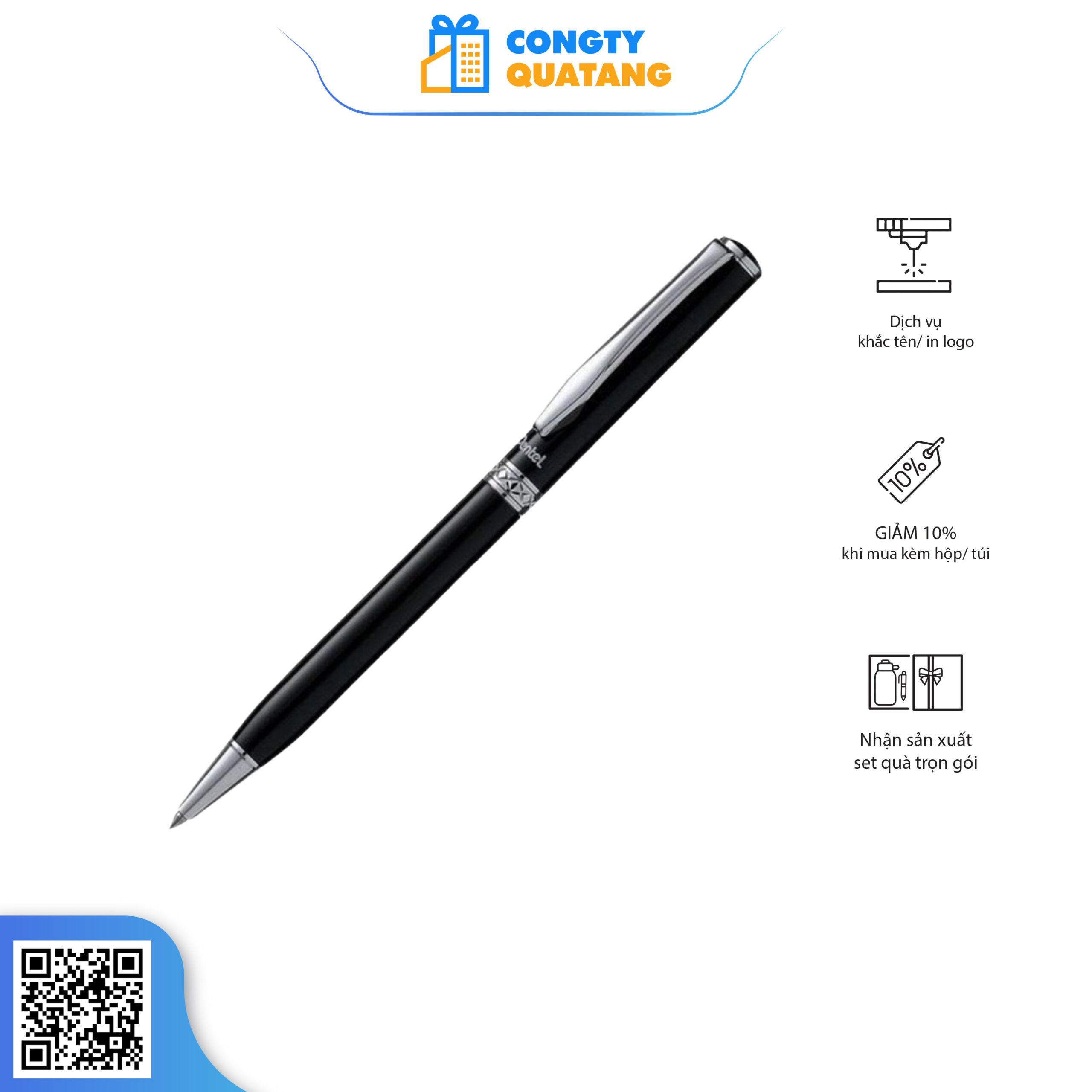 Bút Pentel Khắc Tên