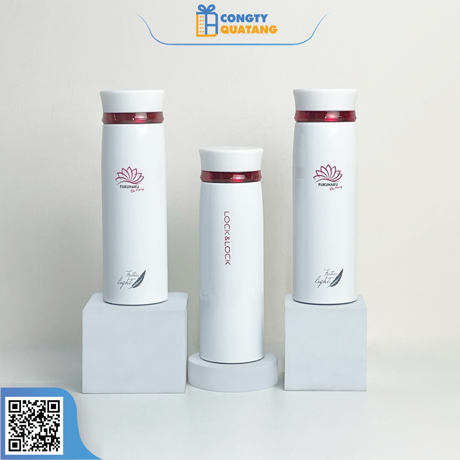Bình Giữ Nhiệt LocknLock 450ml Feather Light LHC4131