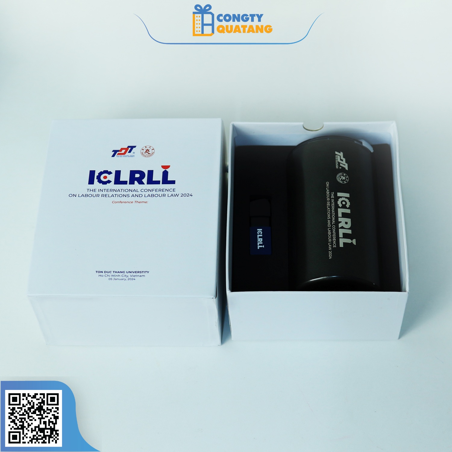 Set Quà Tặng USB+ Ly Giữ Nhiệt SQ201 4
