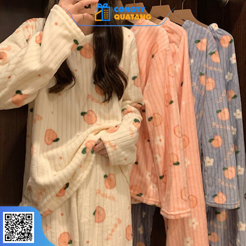 Bộ đồ ngủ cao cấp - Món quà 20/10 tinh tế và ấm dành cho vợ
