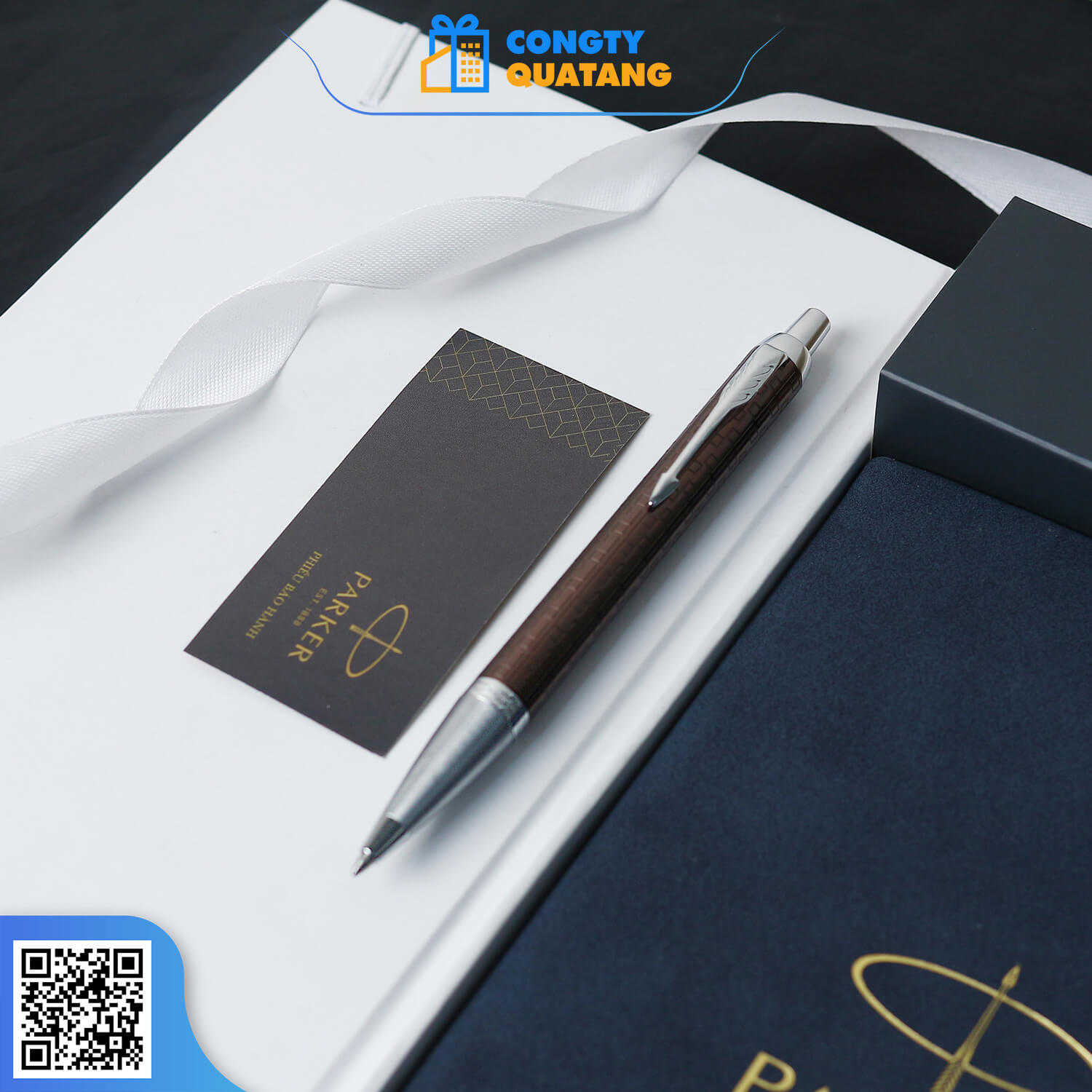 Bút Bi Cao Cấp Parker IM PRM Đ-Brown CT TB4-1975656 - Công ty Quà tặng