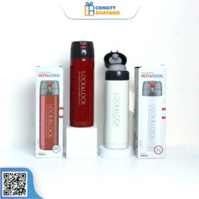 Bình Giữ Nhiệt LocknLock 450ml Cherry Vacuum LHC541 - Công ty Quà tặng