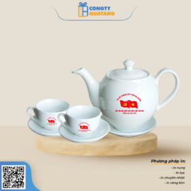 Bộ Ấm Trà Minh Long A012 600ml - Congtyquatang.com.vn