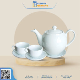 Bộ Ấm Trà Minh Long A012 600ml - Congtyquatang.com.vn