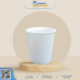 Ly Sứ Giấy Trắng QT-CS123 - Congtyquatang.com.vn