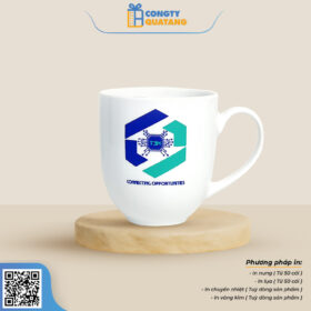 Ly Sứ Minh Long Trắng 0.4 L – Camellia – A001_154019000 - Congtyquatang.com.vn