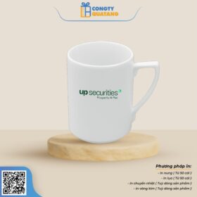 Ly Sứ Minh Long Quai Số 7 Jasmine Trắng 0.33L - Congtyquatang.com.vn
