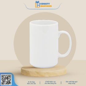 Ly Sứ Minh Long Quai Tròn 0.52L Jasmine Màu Trắng - Congtyquatang.com.vn