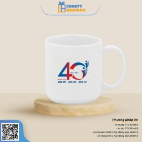 Ly Sứ Minh Long Quai Tròn Jasmine Trắng 0.35L - Congtyquatang.com.vn